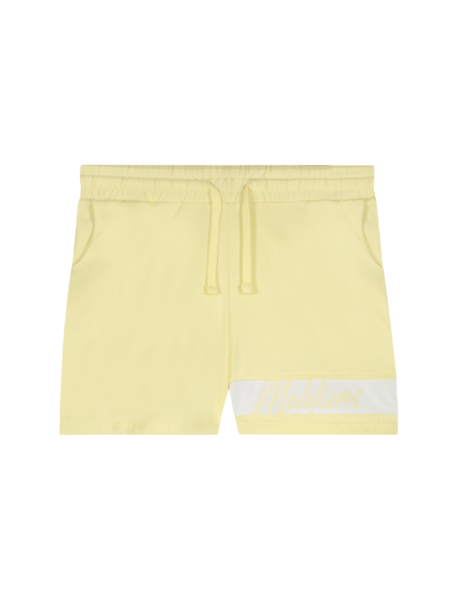 Malelions Malelions Women Captain Short - Soft Yellow