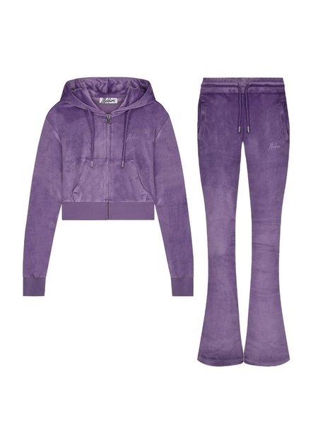 Malelions Women Velvet Combi-set - Thistle Lilac