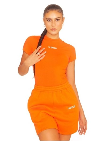 La Sisters La Sisters Essential Bodysuit - Oranje