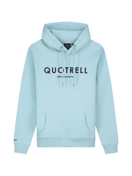 Quotrell Basic Hoodie - Light Blue/Black