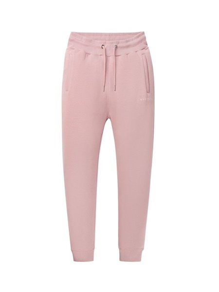 Quotrell Fusa Pants - Mauve/White