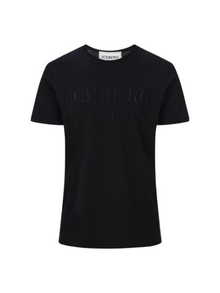 Iceberg Since 1974 T-Shirt - Black
