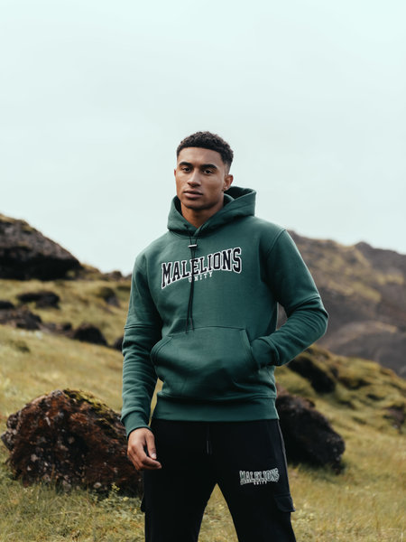 Malelions Malelions Unity Hoodie - Dark Green/Black