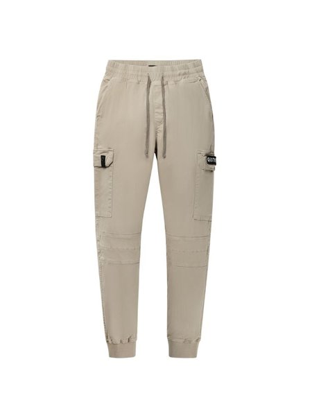 Quotrell Quotrell Casablanca Cargo Pants - Sand/Black