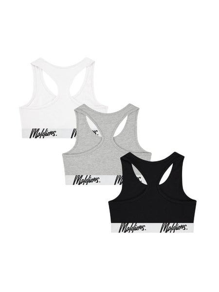 Malelions Malelions Women Bralette 3-Pack - Tricolore