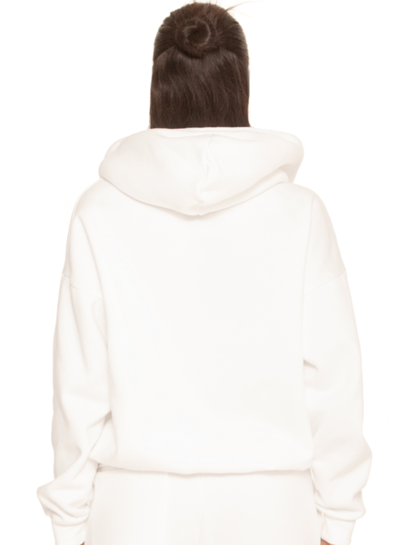 La Sisters Essential Zipper Hoodie 2.0 - White La Sisters La Sisters Essential Zipper Hoodie 2.0 - White