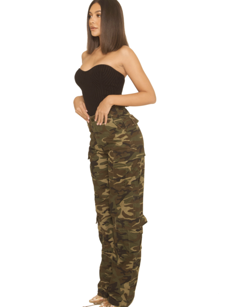 La Sisters La Sisters Camouflage Pants 2.0 - Army