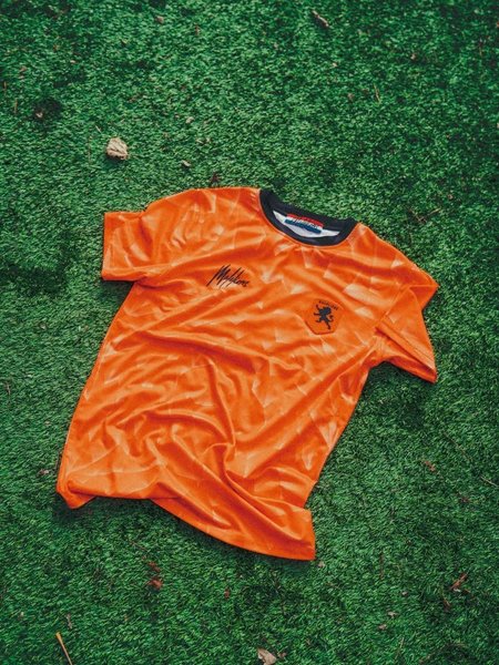 Malelions Malelions WK Gradient T-Shirt - Oranje