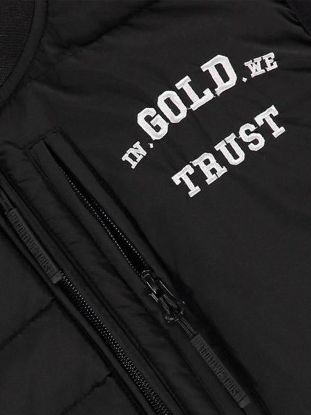 In Gold We Trust In Gold We Trust The Glory Bodywarmer - Zwart