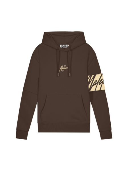 Malelions Women Captain Hoodie - Brown/Taupe