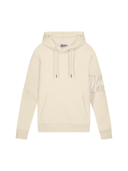 Malelions Malelions Women Captain Hoodie - Beige/Off White