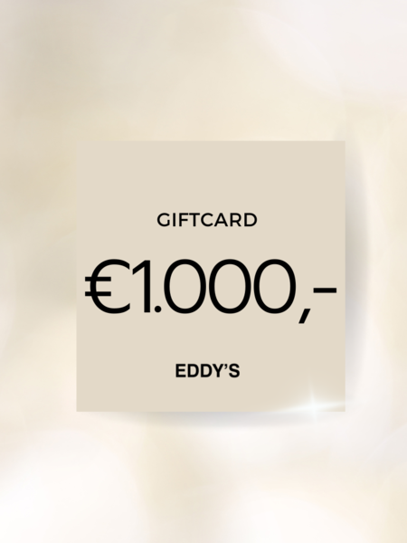EDDY'S Giftcard €1.000 - In store only