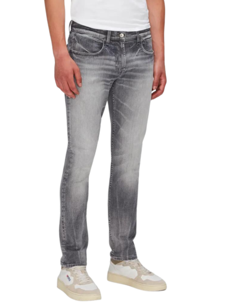 7 For All Mankind Slimmy Tapered Stretch Tek Creek Jeans - Grey