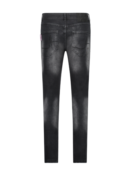 Malelions Malelions Stained Jeans - Black