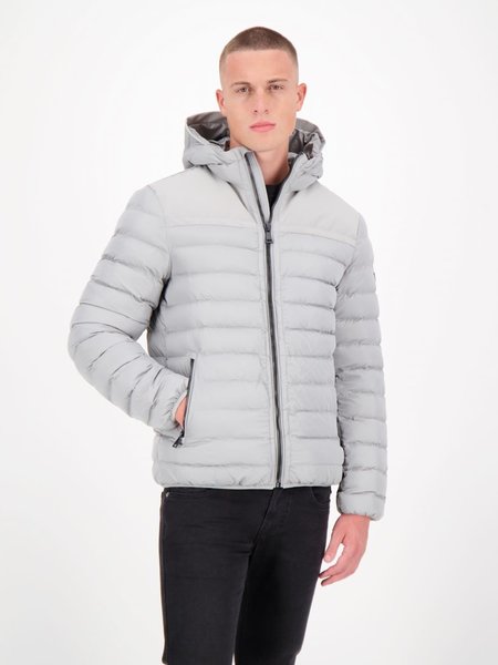 Airforce Airforce Hooded Padded Jacket - Poloma Grey