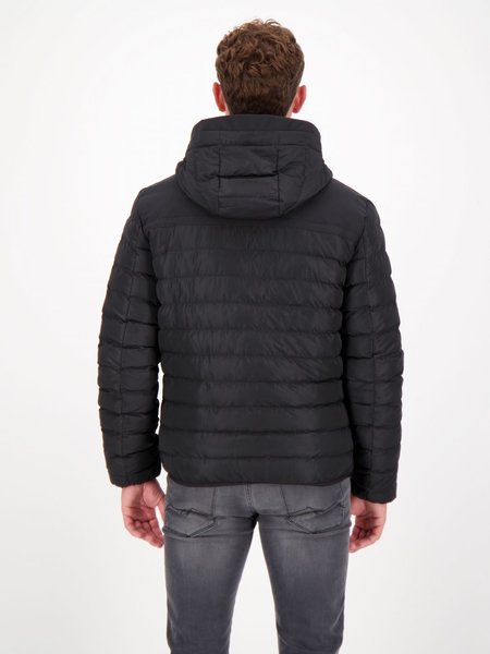 Airforce Airforce Hooded Padded Jacket - True Black