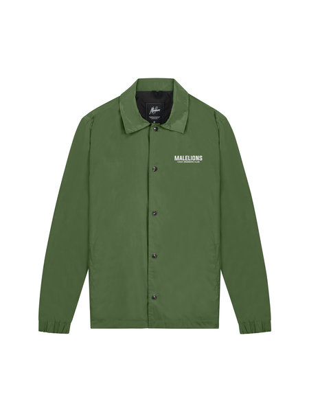 Malelions Members Club Coach Jacket - Forest Army