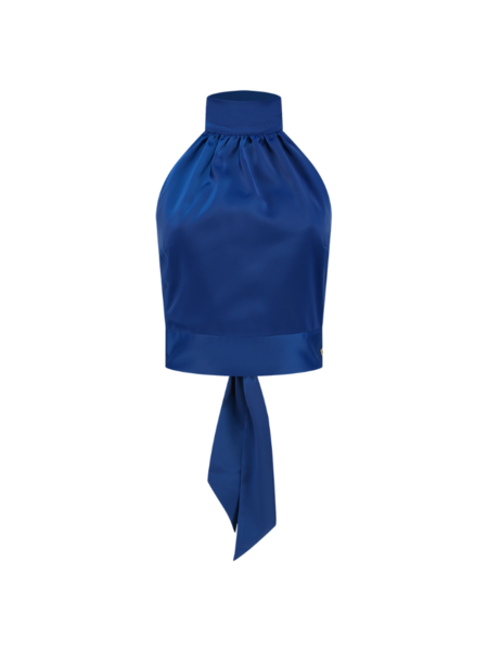 Nikkie Nikkie Loren Satin Top - Royal Blue