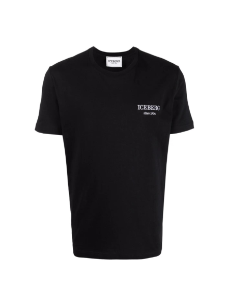 Iceberg Since 1974 T-Shirt - Black