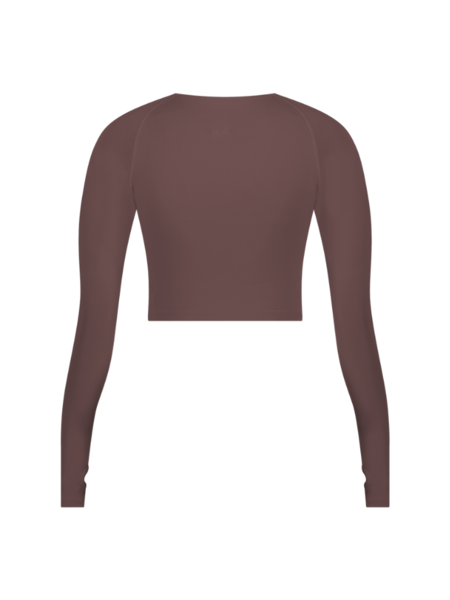 Malelions Malelions Women Sport Longsleeve Croptop - Mauve