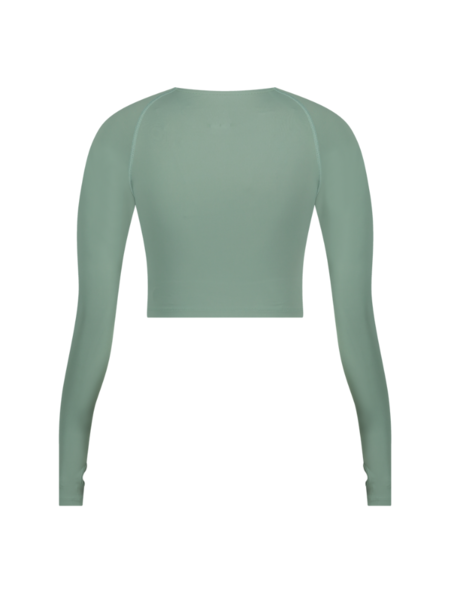 Malelions Malelions Women Sport Longsleeve Croptop - Teal