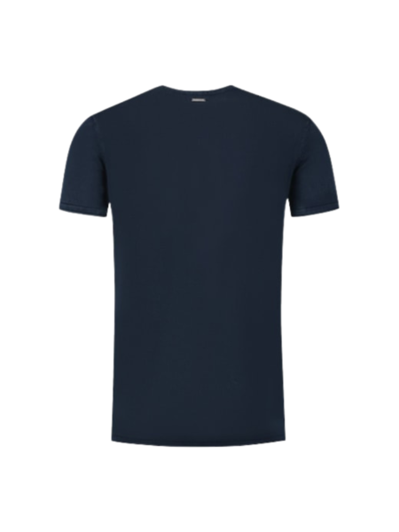 Purewhite Purewhite Knitted T-Shirt - Navy