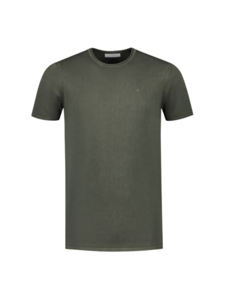 Purewhite Purewhite Knitted T-Shirt - Army Green