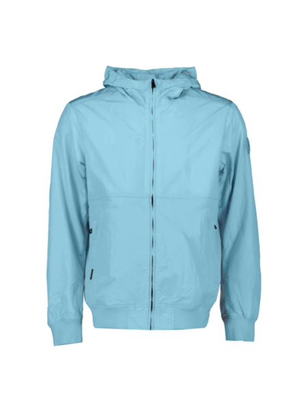 Airforce Airforce Waxed Crincle Jacket - Milky Blue