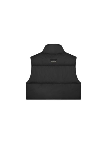 Malelions Malelions Women Cropped Bodywarmer - Black