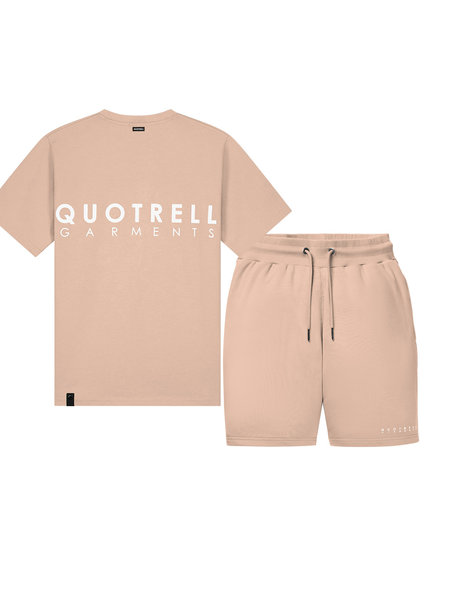 Quotrell x Eddy's Fusa Combi-set - Mocha/White