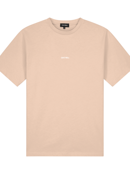 Quotrell Quotrell x Eddy's Fusa T-Shirt - Mocha/White