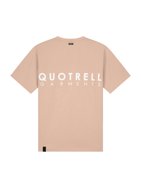 Quotrell Quotrell x Eddy's Fusa T-Shirt - Mocha/White