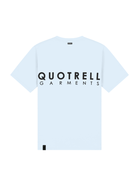 Quotrell Quotrell x Eddy's Fusa T-Shirt - Light Blue/Black