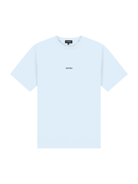 Quotrell Quotrell x Eddy's Fusa T-Shirt - Light Blue/Black