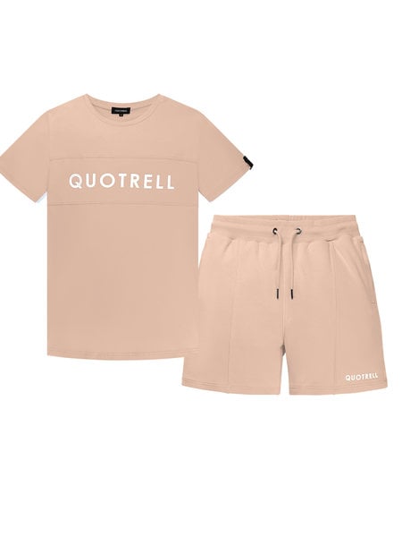 Quotrell x Eddy's San Jose Combi-set - Mocha/White