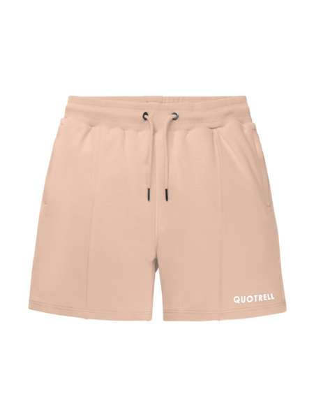 Quotrell Quotrell x Eddy's San Jose Shorts - Mocha/White