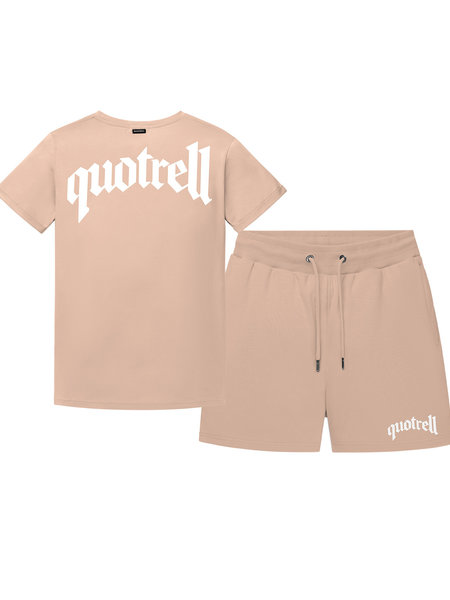 Quotrell x Eddy's Wing Combi-set - Mocha/White