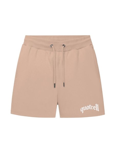 Quotrell Quotrell x Eddy's Wing Shorts - Mocha/White