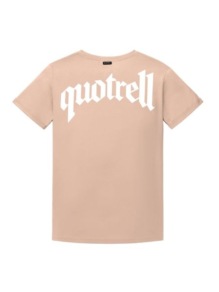 Quotrell Quotrell x Eddy's Wing T-Shirt - Mocha/White