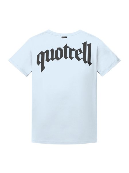 Quotrell Quotrell x Eddy's Wing T-Shirt - Light Blue/Black