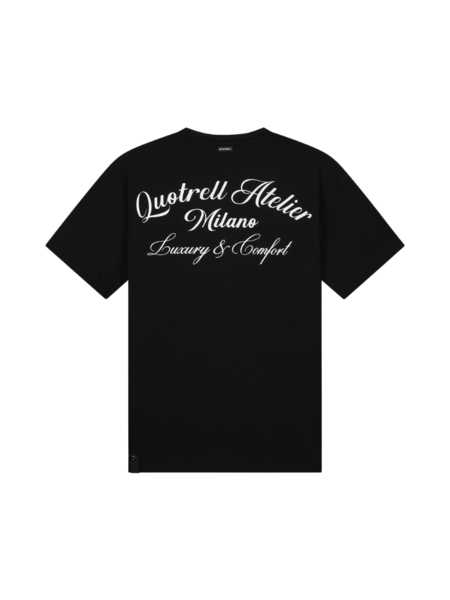 Quotrell Atelier Milano T-Shirt - Black/White