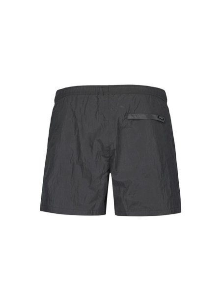 Airforce Airforce Waxed Crincle Swimshort - Gun Metal