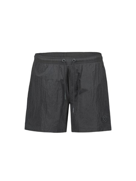 Airforce Airforce Waxed Crincle Swimshort - Gun Metal