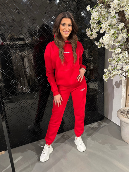 Cou7ure Essentials Cou7ure Essentials Women Classic A3 Tracksuit - Rood