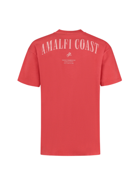 Purewhite Purewhite Amalfi Coast Club T-Shirt - Red