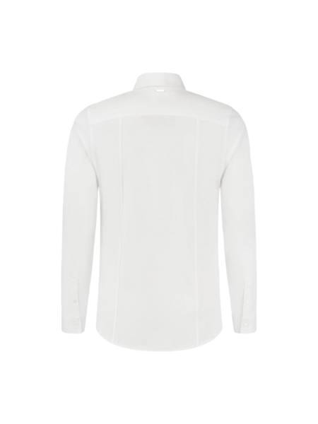 Purewhite Purewhite Woven Longsleeve Blouse - White