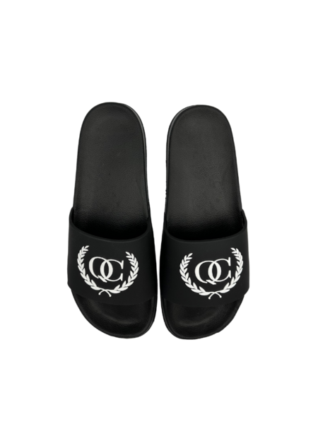 Quotrell Quotrell Couture Slides - Black/White