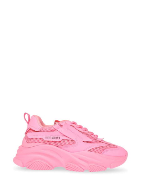Steve Madden Possession Sneaker - Hot Pink