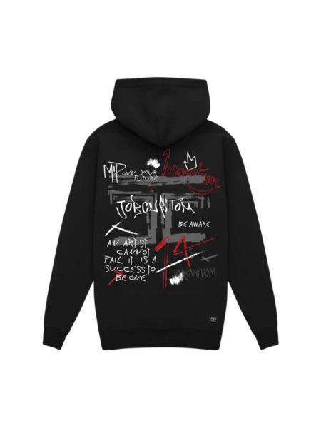 JorCustom Artist Slim Fit Hoodie - Black