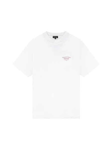 Croyez Croyez Fraternité T-Shirt - White/Red